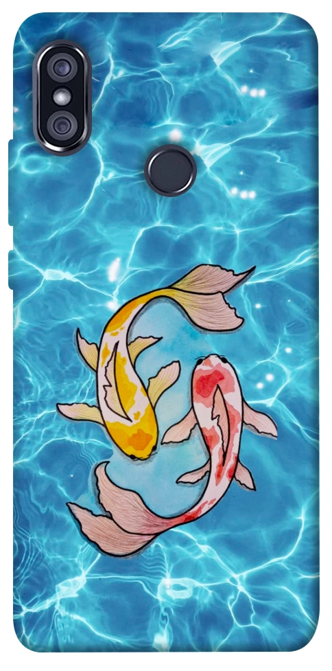 Чехол Koi fish для Xiaomi Redmi Note 5 (Dual Camera)