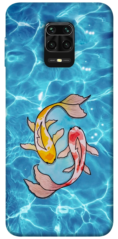 Чехол Koi fish для Xiaomi Redmi Note 9 Pro