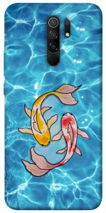 Чехол Koi fish для Xiaomi Redmi 9