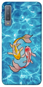 Чехол Koi fish для Galaxy A7 (2018)