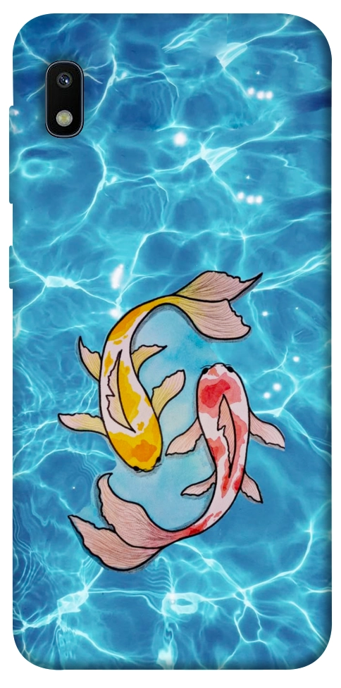 Чехол Koi fish для Galaxy A10 (A105F)