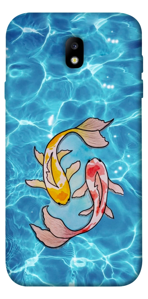 Чехол Koi fish для Galaxy J7 (2017)