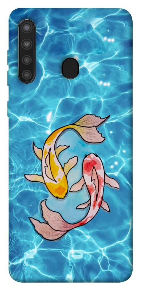 Чохол Koi fish для Galaxy A21