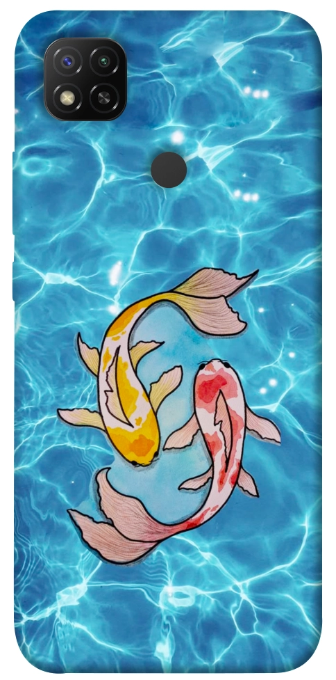 Чохол Koi fish для Xiaomi Redmi 9C