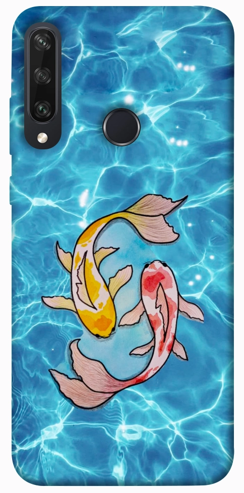 Чохол Koi fish для Huawei Y6p