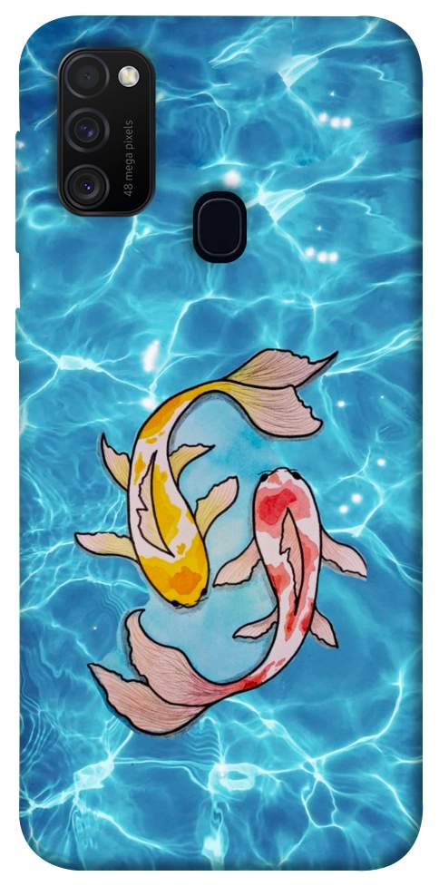 Чохол Koi fish для Galaxy M30s
