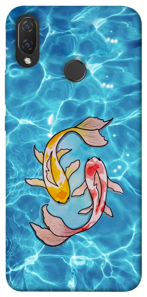 Чехол Koi fish для Huawei Nova 3i