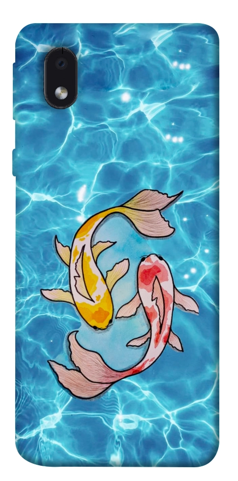 Чехол Koi fish для Galaxy M01 Core