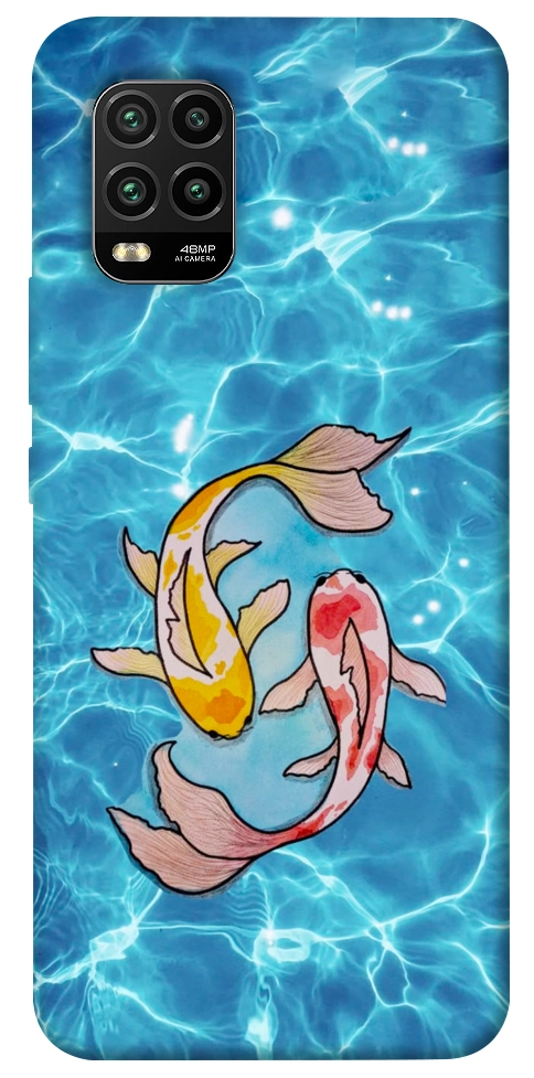 Чехол Koi fish для Xiaomi Mi 10 Lite
