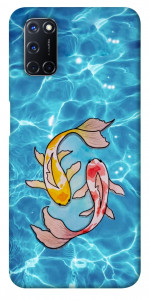 Чехол Koi fish для Oppo A92