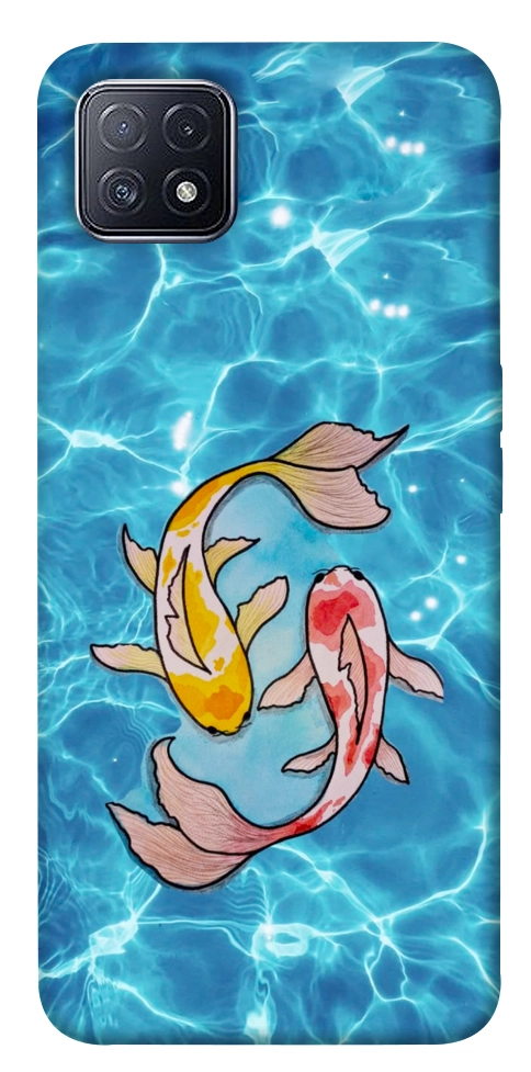Чохол Koi fish для Oppo A73
