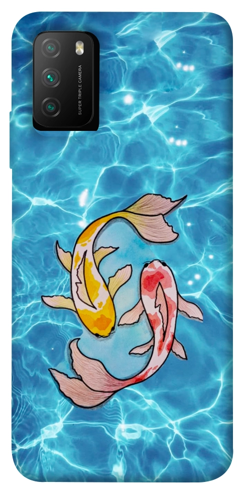 Чохол Koi fish для Xiaomi Poco M3