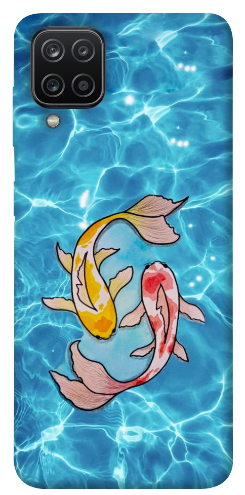 Чехол Koi fish для Galaxy A12