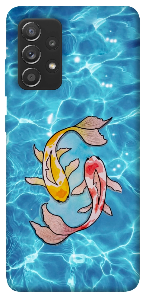 Чехол Koi fish для Galaxy A72 5G