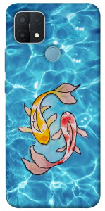 Чехол Koi fish для Oppo A15