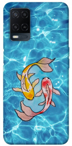 Чехол Koi fish для Oppo A54 4G