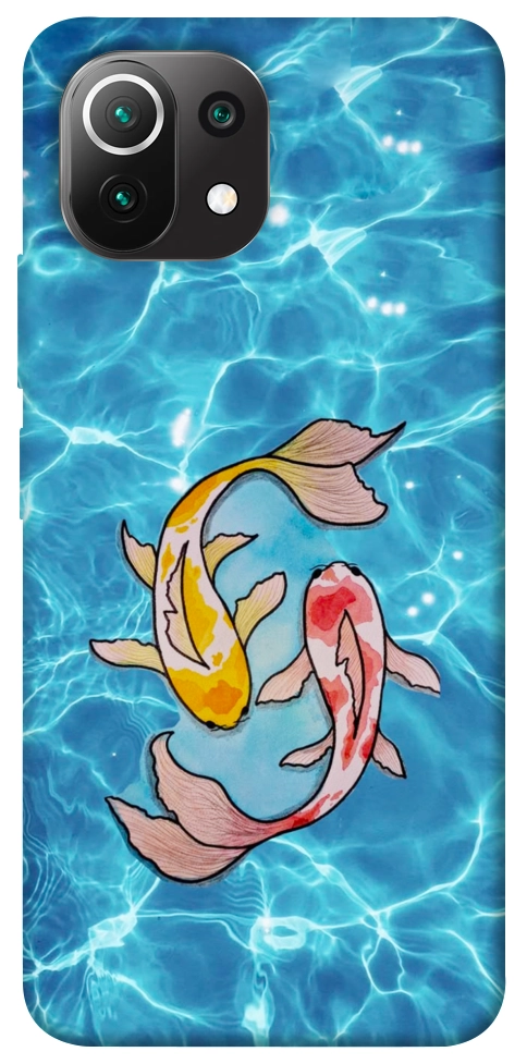 Чехол Koi fish для Xiaomi Mi 11 Lite