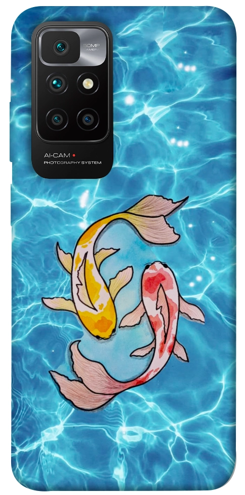 Чехол Koi fish для Xiaomi Redmi 10