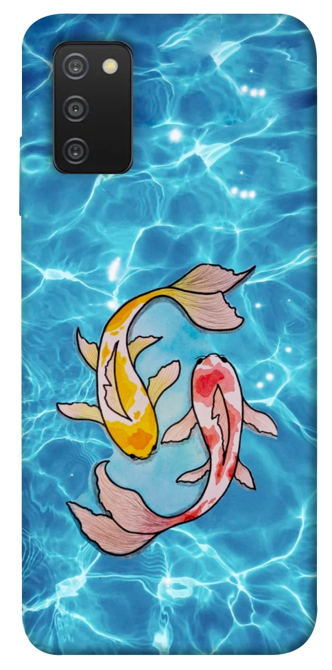 Чехол Koi fish для Galaxy A03s