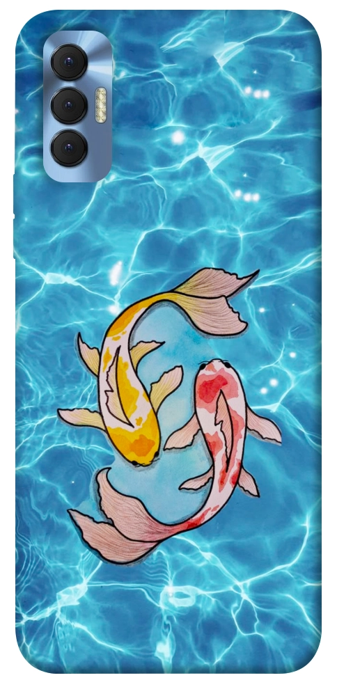 Чехол Koi fish для TECNO Spark 8P