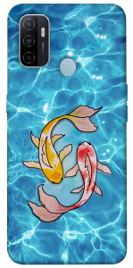 Чехол Koi fish для Oppo A32