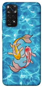 Чохол Koi fish для Xiaomi Redmi Note 11 (Global)