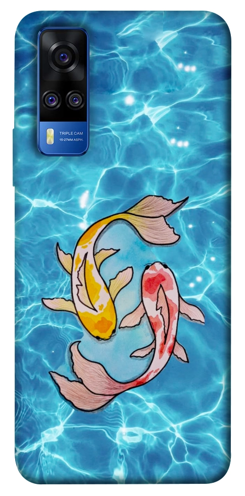 Чехол Koi fish для Vivo Y51a