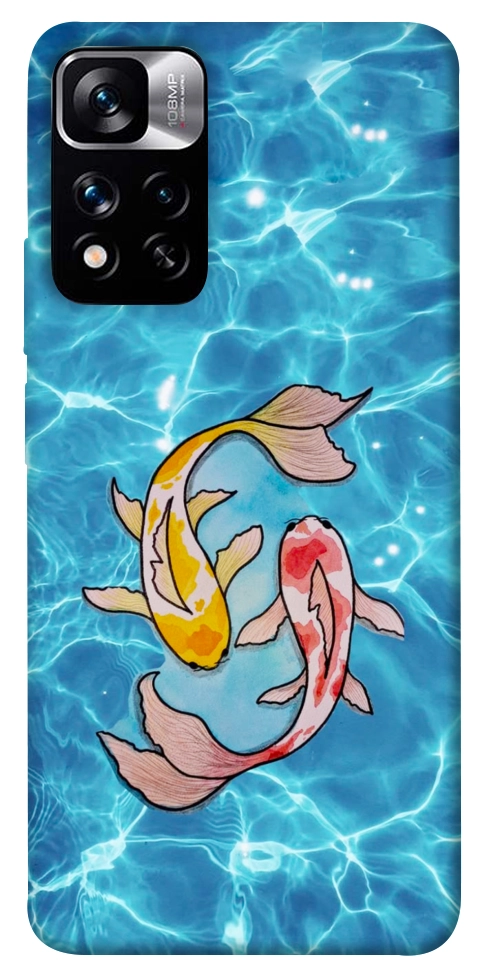 Чехол Koi fish для Xiaomi Redmi Note 11 5G