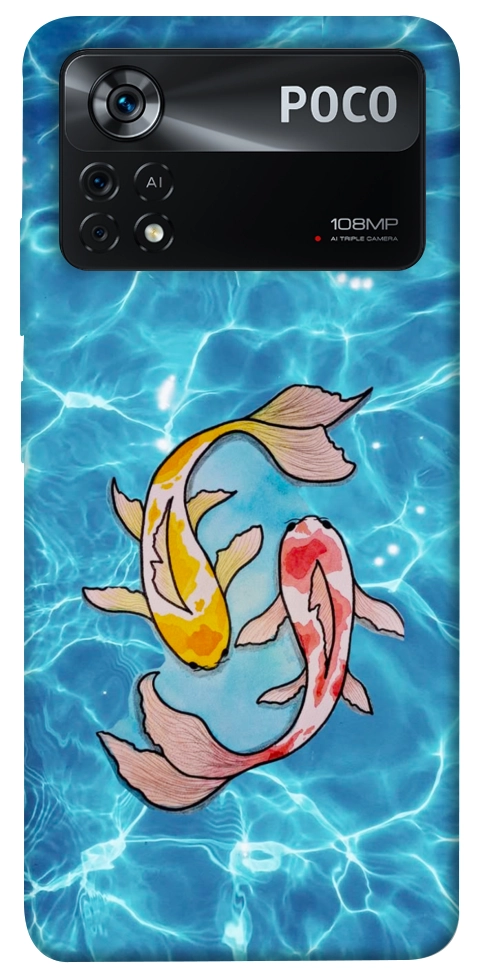 Чохол Koi fish для Xiaomi Poco X4 Pro