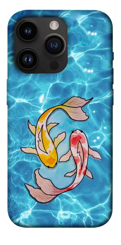 Чохол Koi fish для iPhone 14 Pro