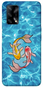 Чехол Koi fish для Oppo F19