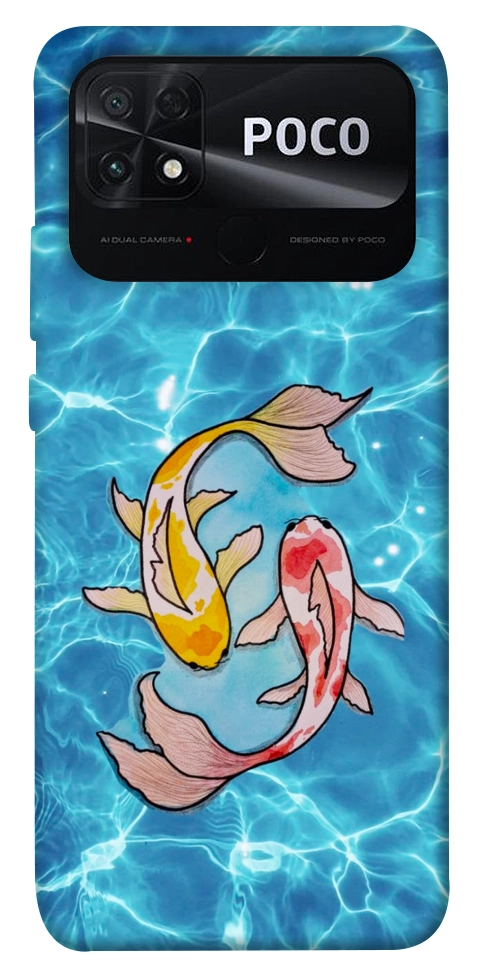 Чехол Koi fish для Xiaomi Poco C40