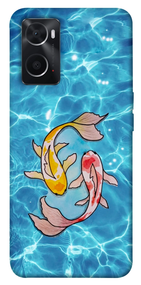 Чехол Koi fish для Oppo A76 4G