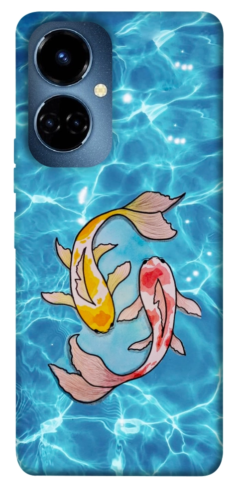 Чехол Koi fish для TECNO Camon 19 (CI6n)