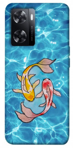 Чехол Koi fish для Oppo A57s