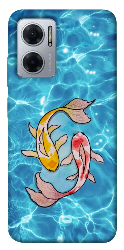 Чохол Koi fish для Xiaomi Redmi Note 11E