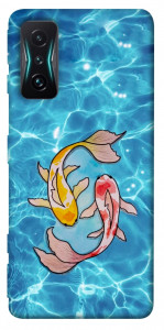 Чехол Koi fish для Xiaomi Redmi K50 Gaming