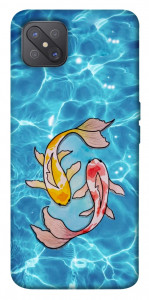 Чехол Koi fish для Oppo A92s