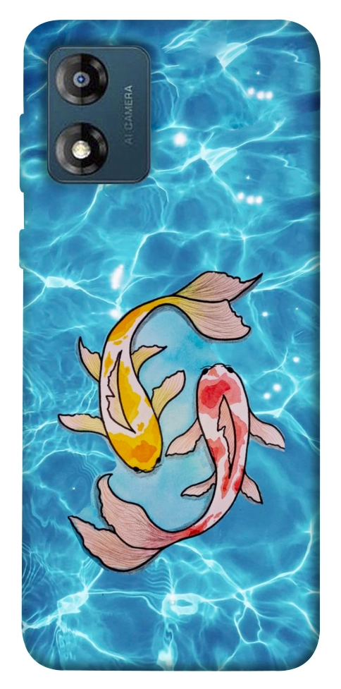 Чохол Koi fish для Motorola Moto E13