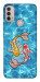 Чехол Koi fish для Motorola Moto E40