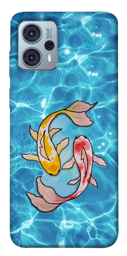 Чехол Koi fish для Motorola Moto G23
