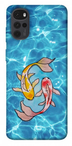Чехол Koi fish для Motorola Moto G22