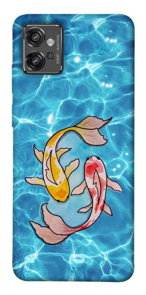Чохол Koi fish для Motorola Moto G32
