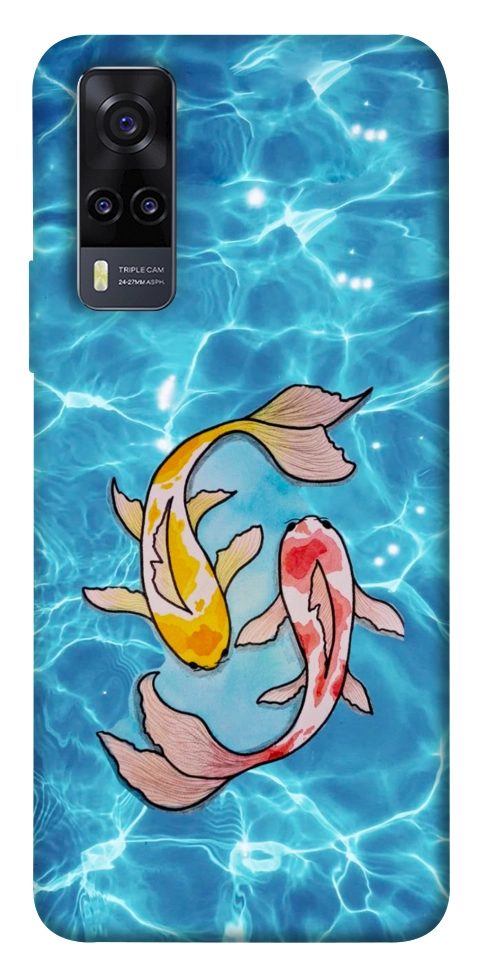 Чохол Koi fish для Vivo Y31