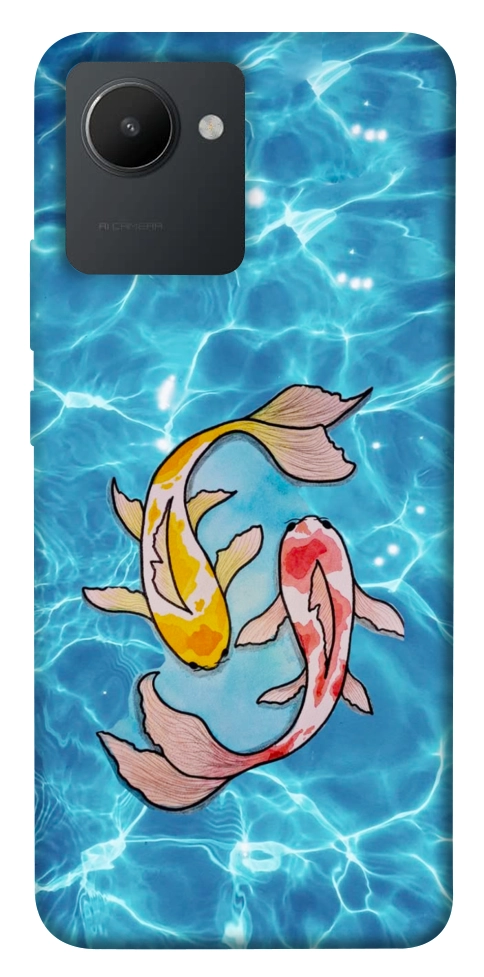 Чохол Koi fish для Realme C30