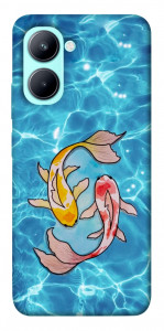 Чехол Koi fish для Realme C33