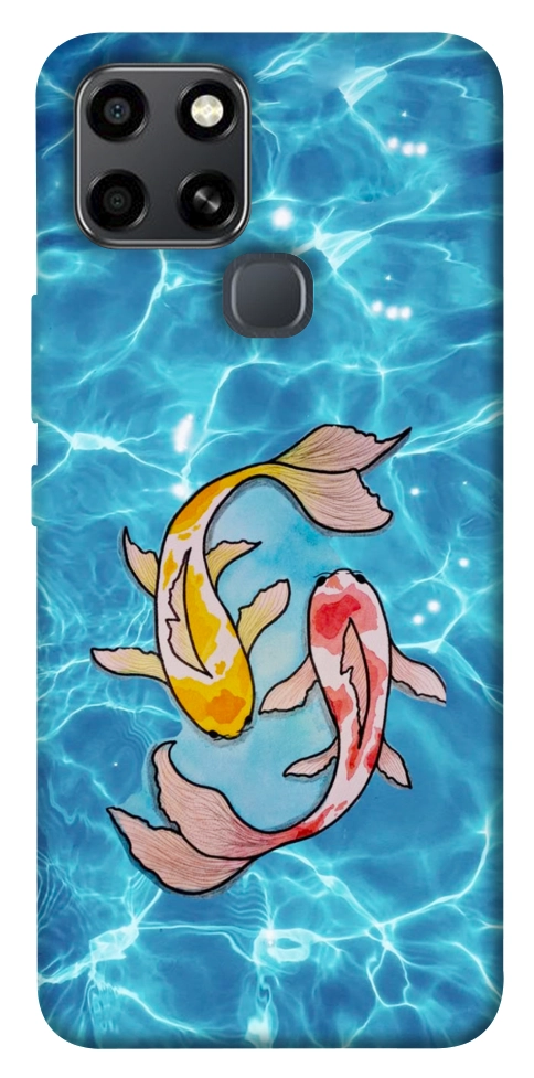 Чохол Koi fish для Infinix Smart 6