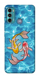 Чехол Koi fish для Motorola Moto G60