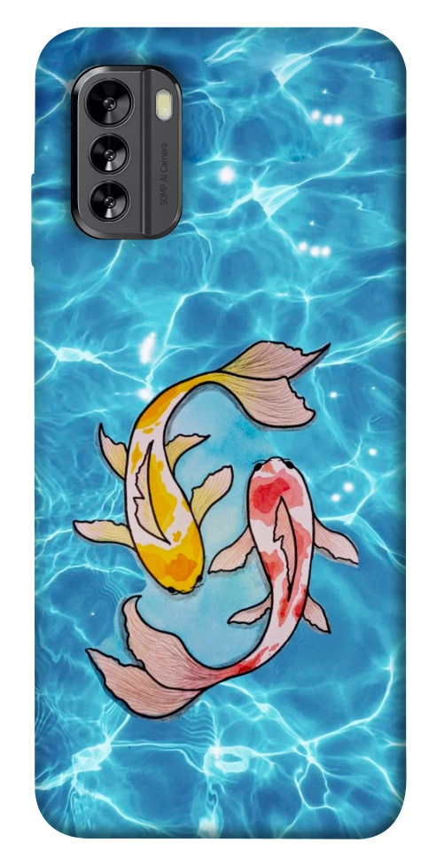 Чохол Koi fish для Nokia G60