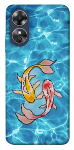 Чохол Koi fish для Oppo A17